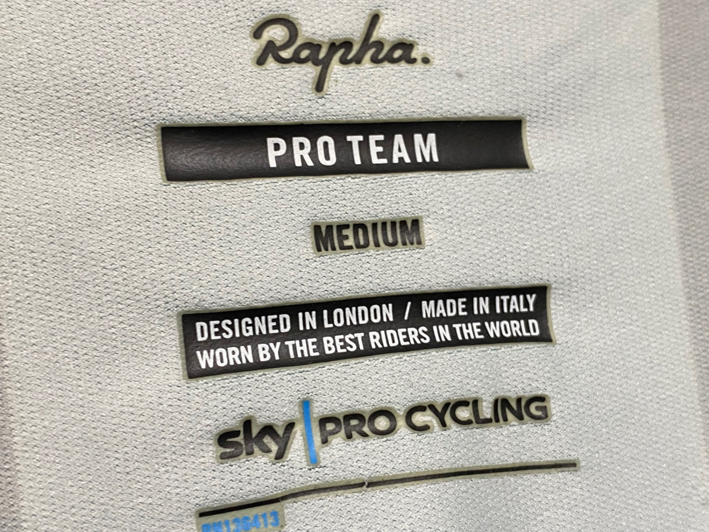 JC819 ラファ Rapha PRO TEAM 長袖 サイクルジャージ 黒 M TEAM sky