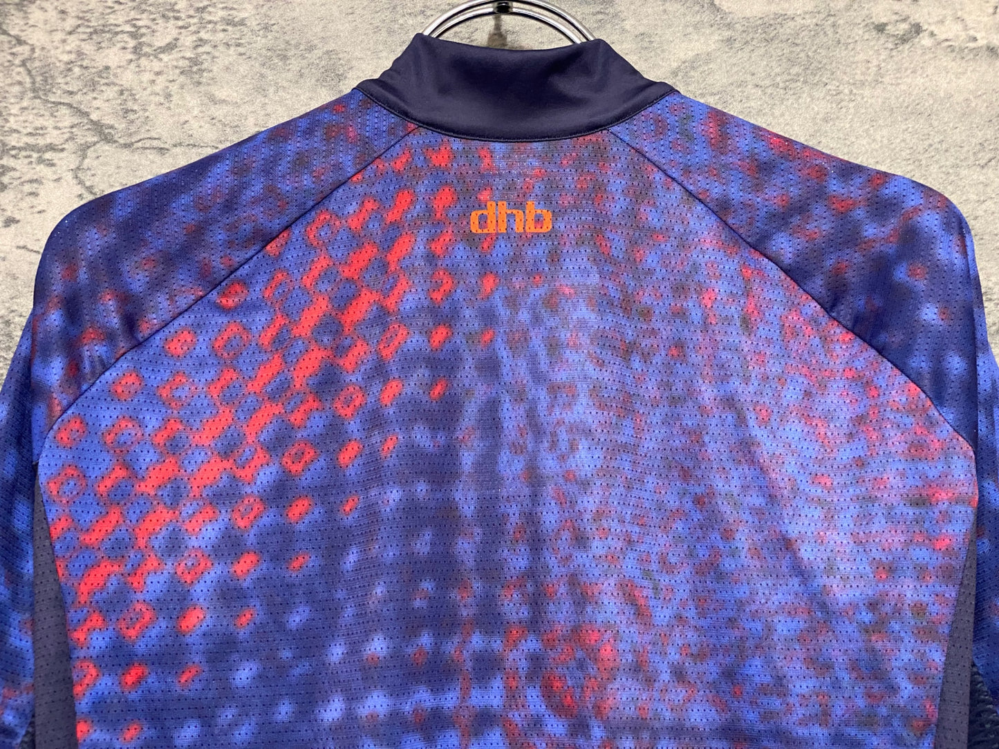 JB367 dhb 半袖 サイクルジャージ 紺 S