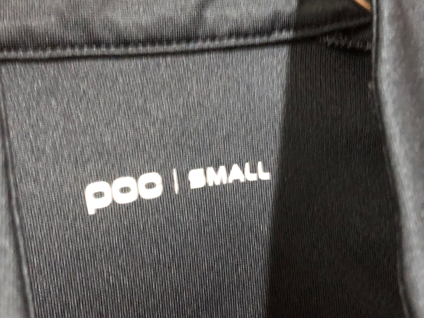 IV112 ポック POC 半袖サイクルジャージ 黒 S 防風