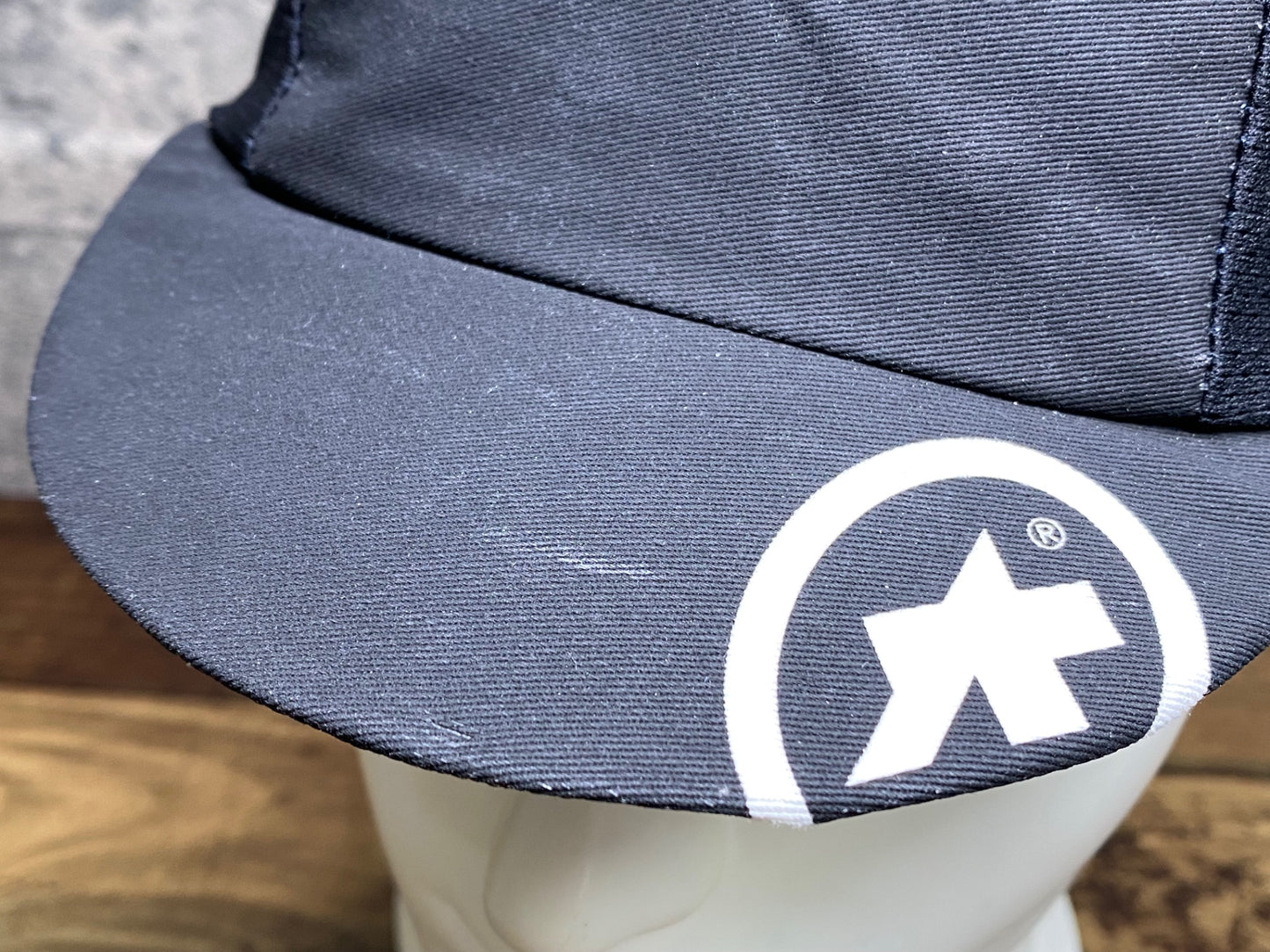 IO384 アソス assos サイクルキャップ 黒