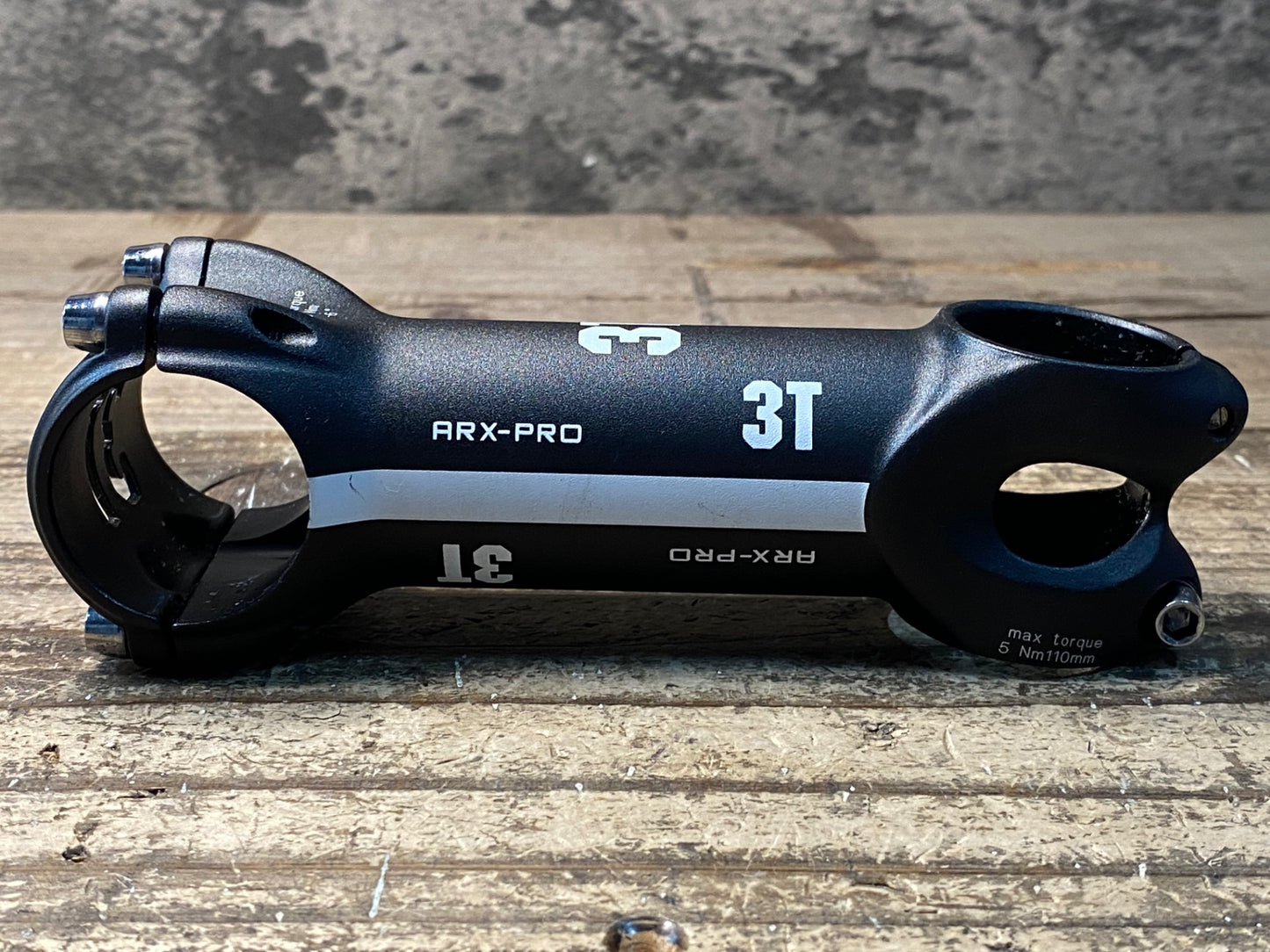 IX710 3T ARX PRO アルミステム 黒 110mm Φ31.8 OS