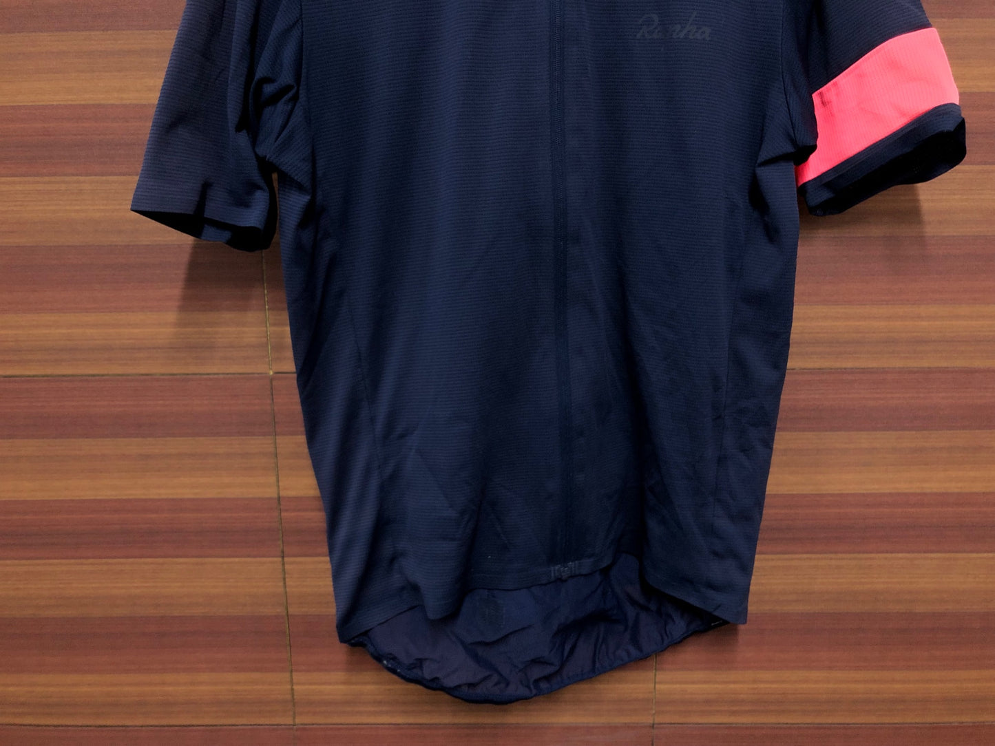 IM453 ラファ Rapha FLYWEIGHT JERSEY 半袖 サイクルジャージ 紺 S