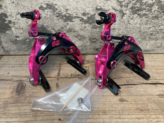 IP503 ケーンクリーク CANE CREEK ee ダイレクトマウント キャリパーブレーキ 前後セット ピンク ワイヤー