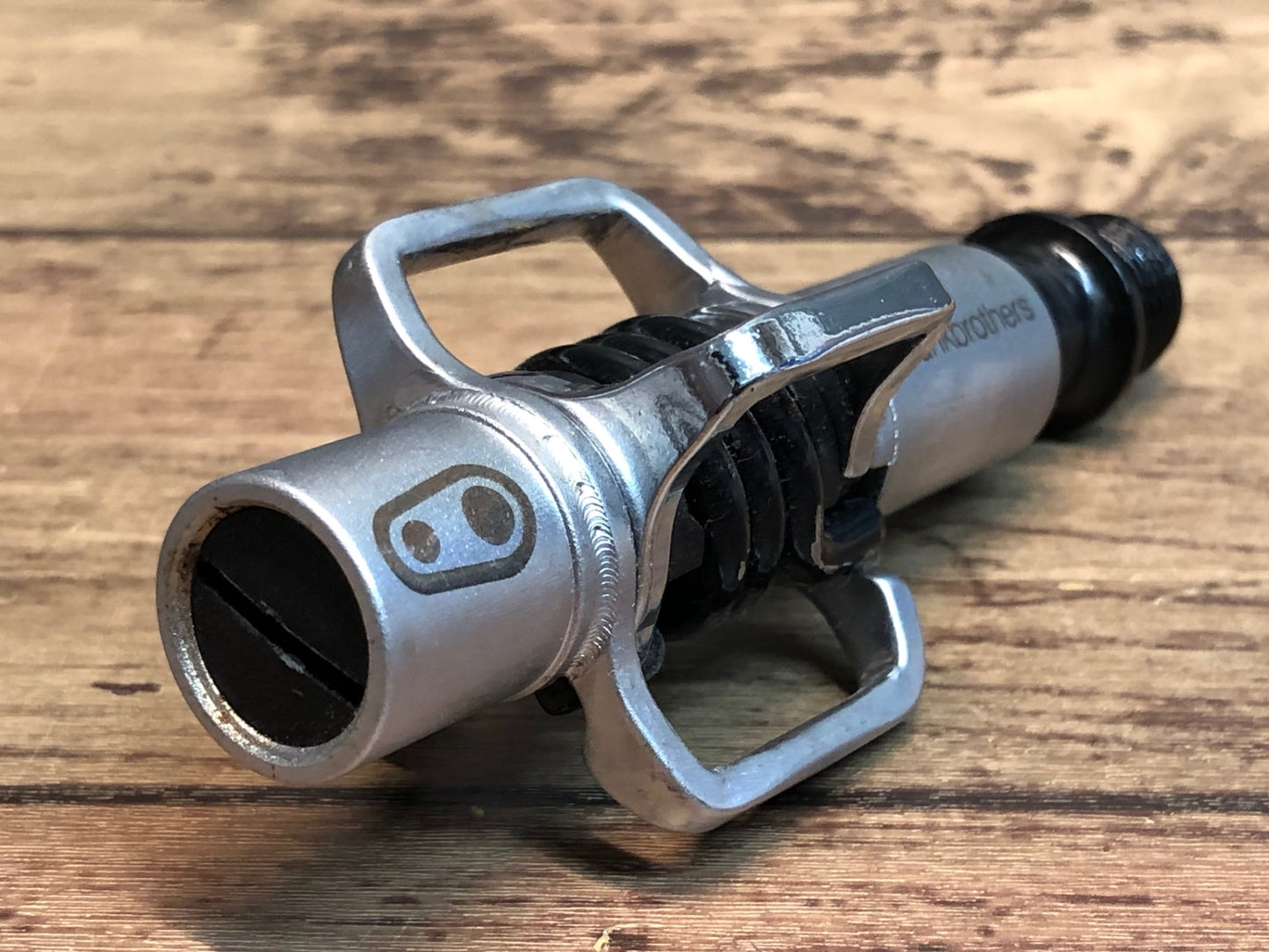 IR225 クランクブラザーズ crankbrothers エッグビーター eggbeater 1 ビンディングペダル クロモリシャフト シルバー