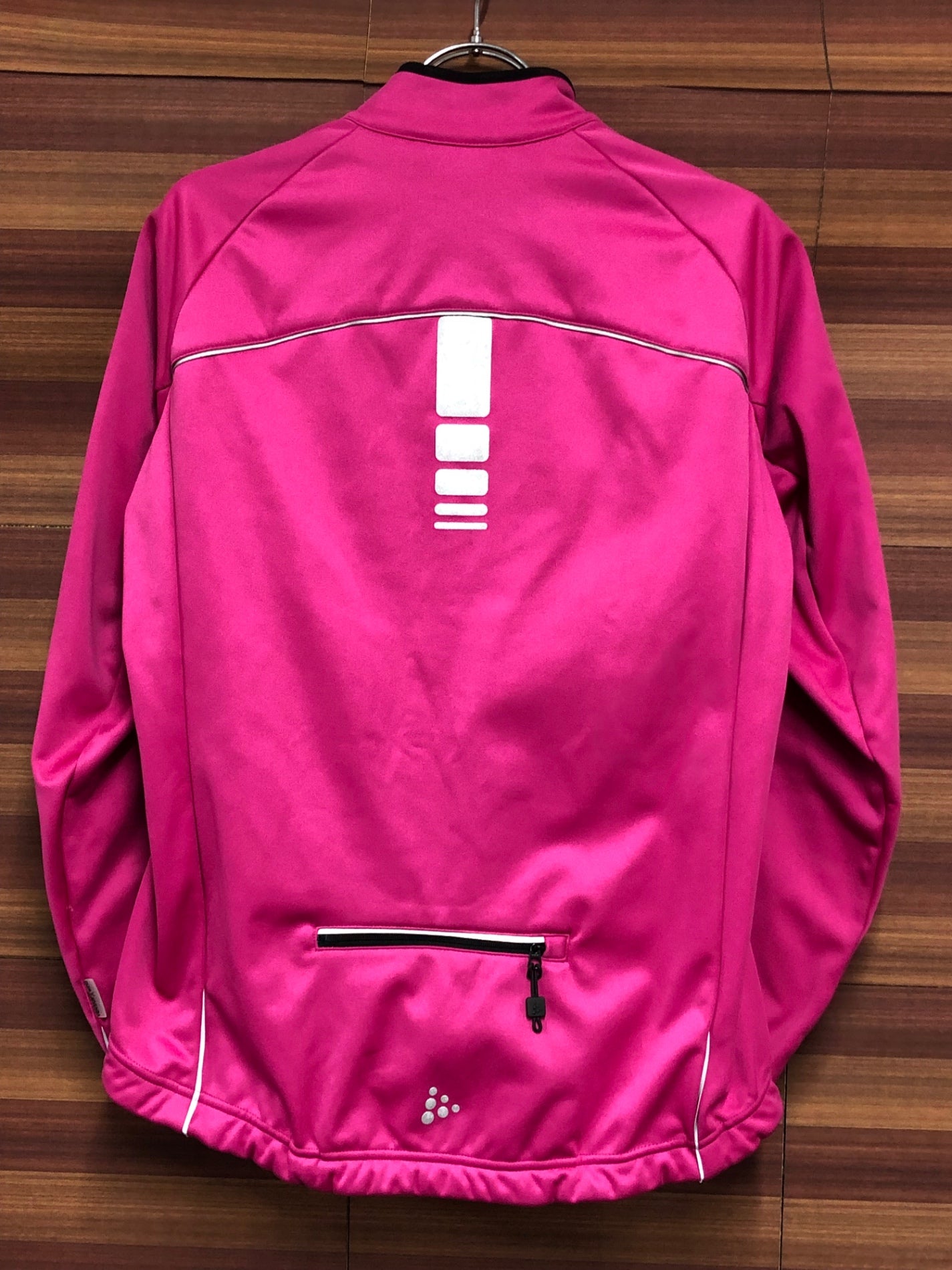 IR913 クラフト CRAFT 長袖 サイクルジャケット ピンク S 裏起毛