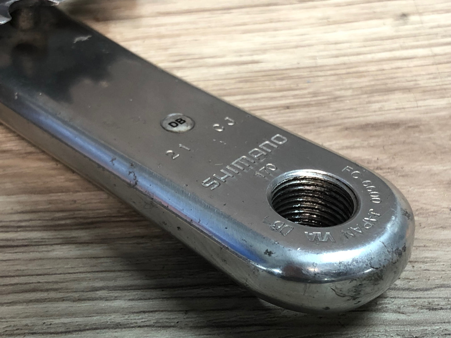 IU018 シマノ Shimano ULTEGRA FC-6600 クランクセット 170mm 53-39T