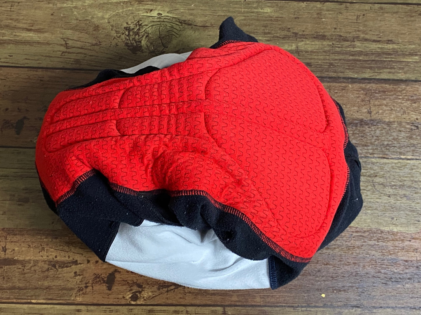 JC670 サンボルト SUNVOLT 長袖 セパレート ワンピース 赤 L 裏起毛 ※スレ