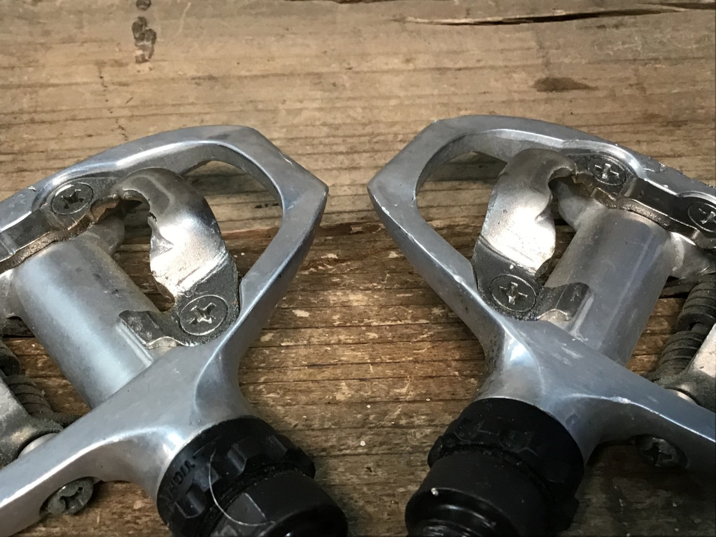 IS489 シマノ SHIMANO PD-A520 ビンディングペダル SPD ※ガリ傷アリ