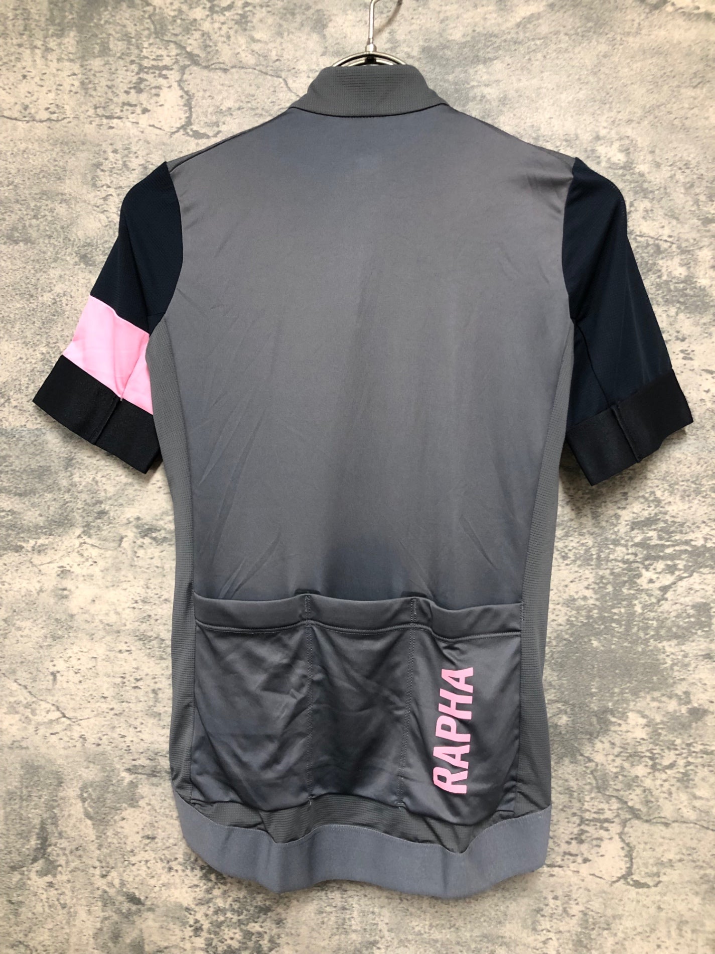 IY254 ラファ Rapha WOMEN'S PRO TEAM TRAINING JERSEY 半袖 サイクルジャージ グレー XS レディース