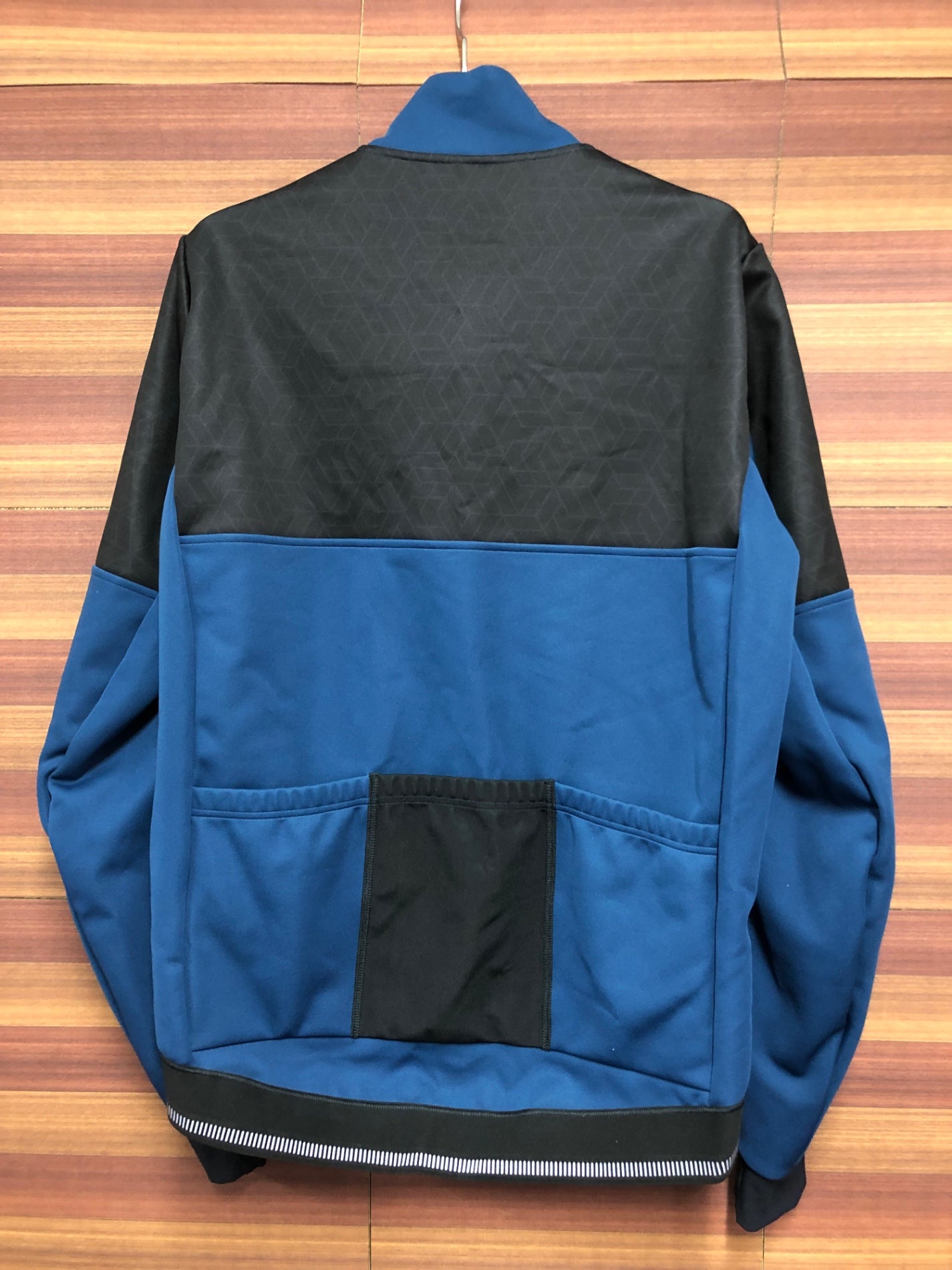 IP105 シマノ SHIMANO 長袖 サイクルジャージ 黒 紺 L