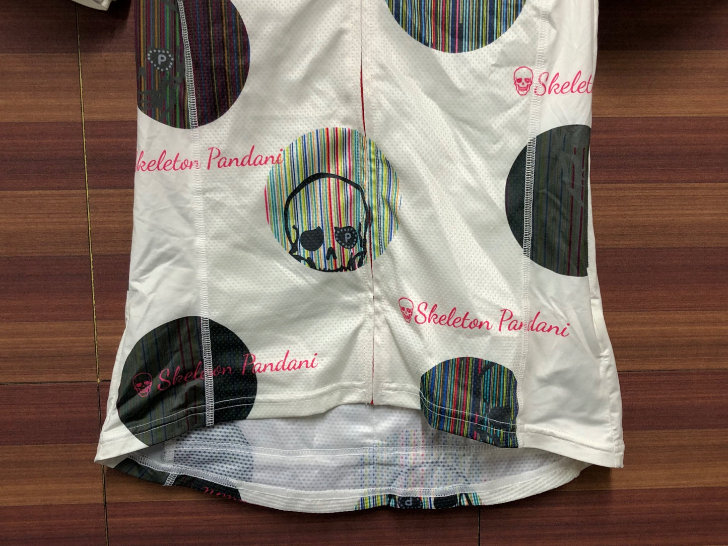 IM875 パンダーニ Pandani 半袖 サイクルジャージ M ホワイト レディース