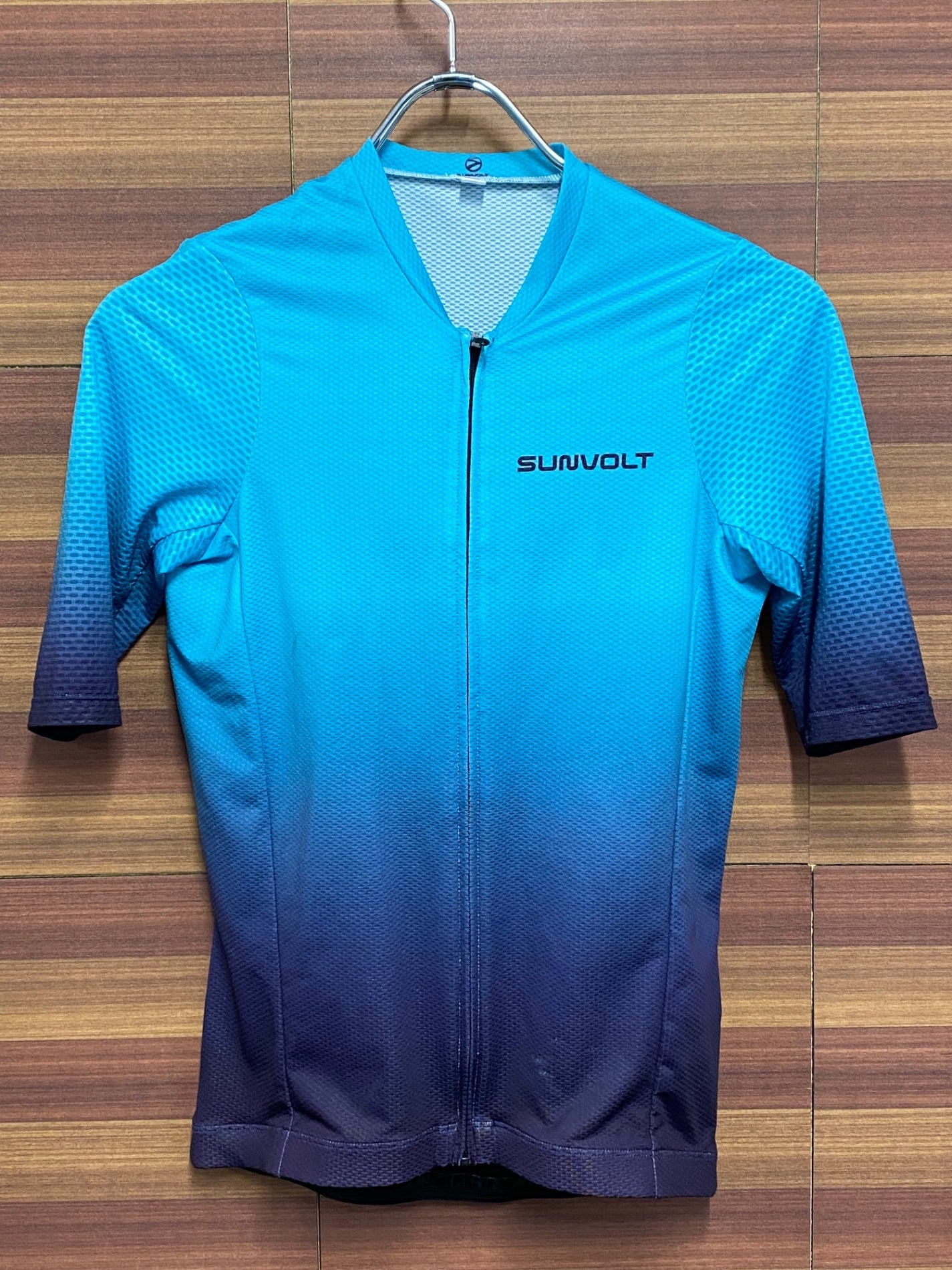 IT579 サンボルト SUNVOLT 半袖サイクルジャージ 青 M