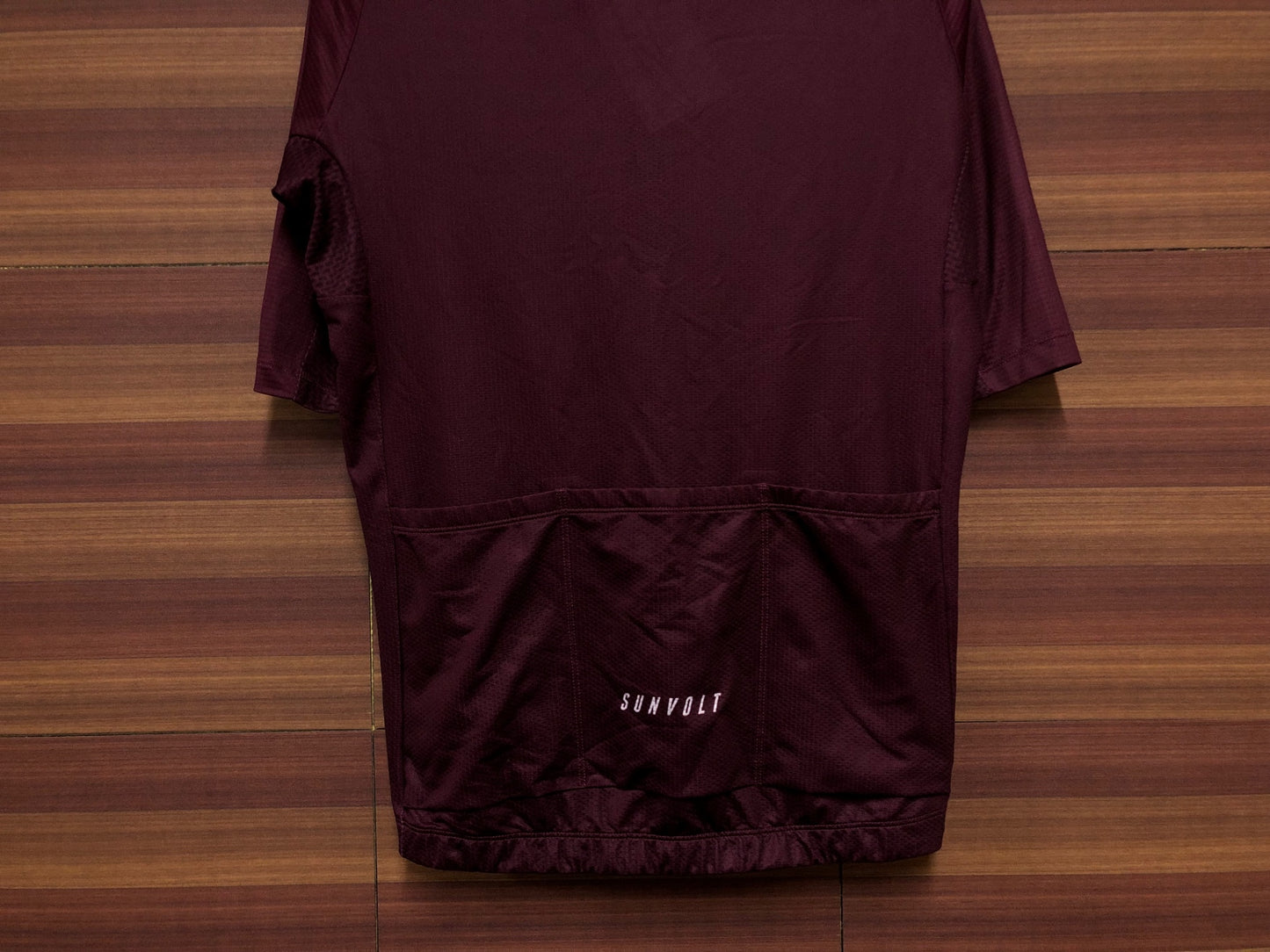 IH314 サンボルト SUNVOLT 半袖 サイクルジャージ バーガンディ L