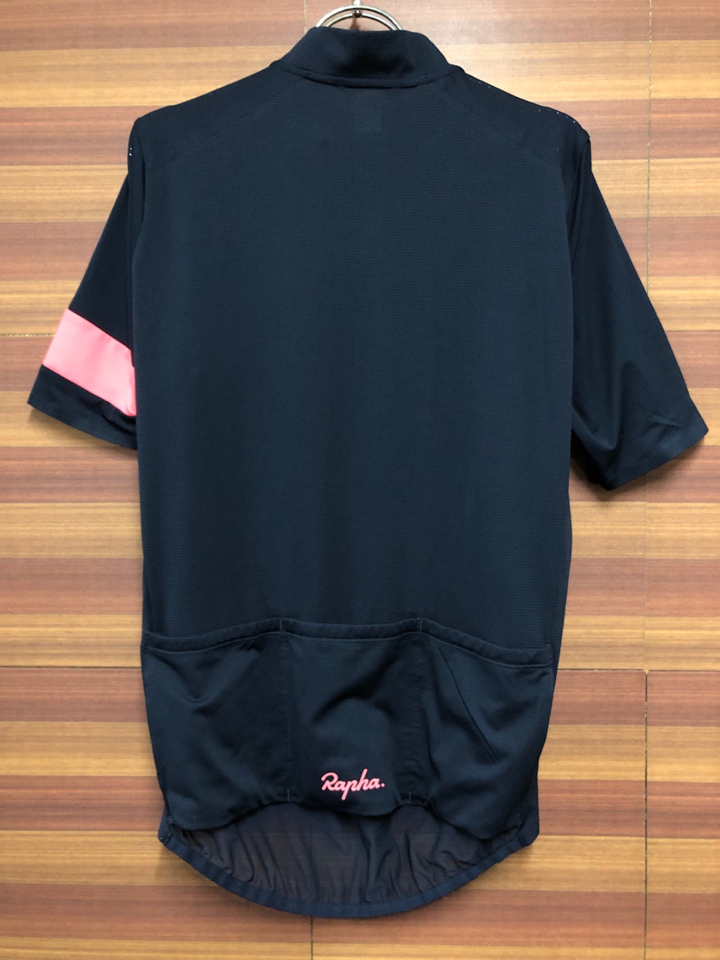 IA800 ラファ Rapha CLASSIC FLYWEIGHT JERSEY 半袖 サイクルジャージ 紺 L