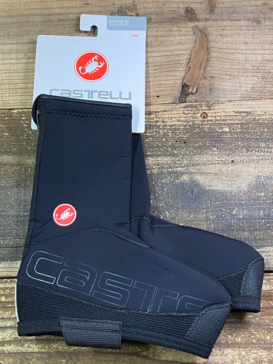 IV959 カステリ CASTELLI DILUVIO シューズカバー 黒 S/M