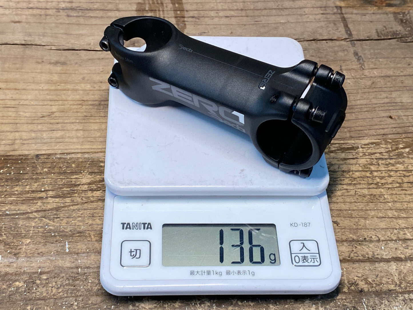 IW151 デダ Deda ZERO1 アルミ ステム 黒 90mm Φ31.7 OS 82°