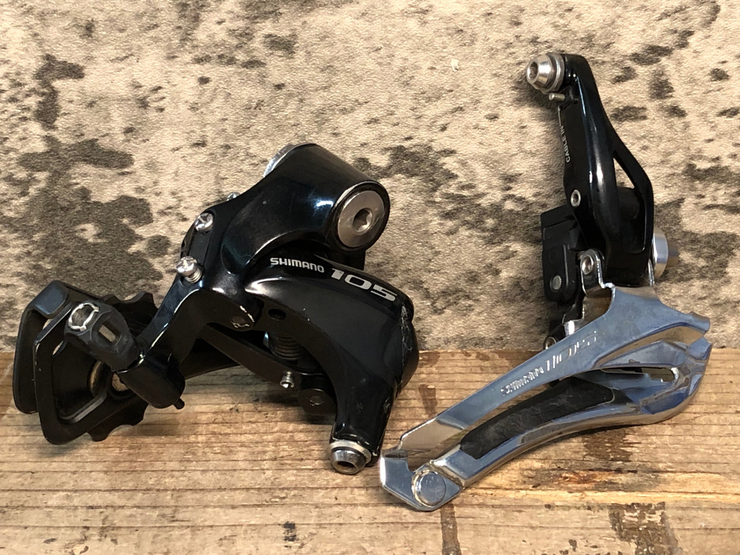 IL556 シマノ SHIMANO 105 FD-5800 RD5800 直付 SSケージ FD＆RDセット