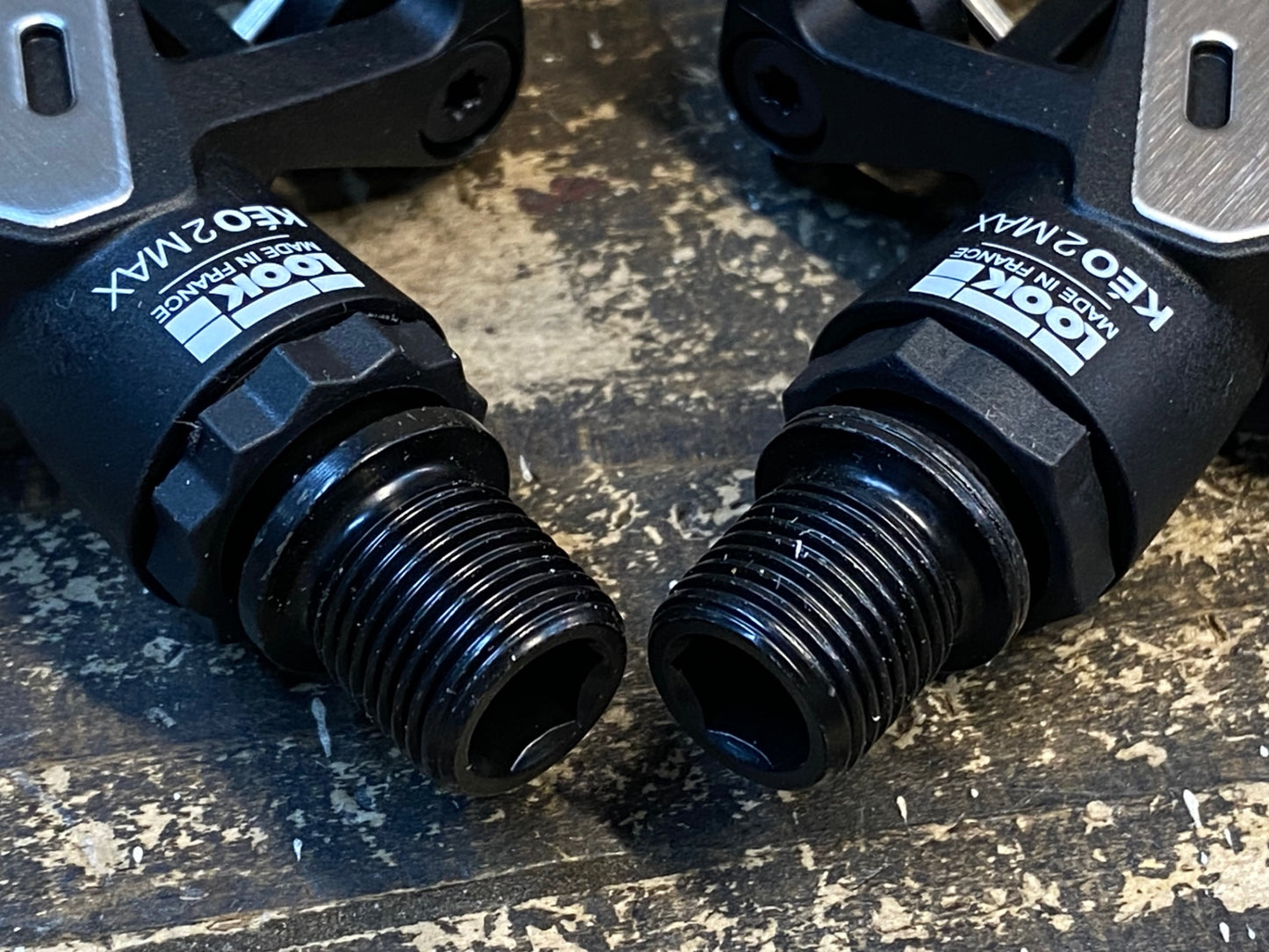 IV833 ルック LOOK KEO2 MAX ビンディングペダル クロモリシャフト