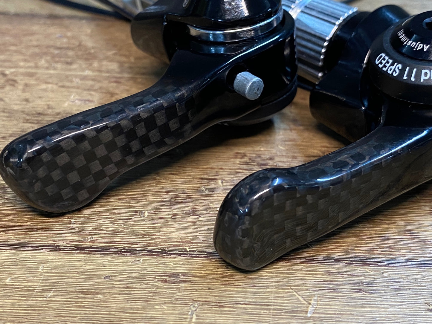 IN195 マイクロシフト MICROSHIFT カーボン バーエンドコントローラー 11S