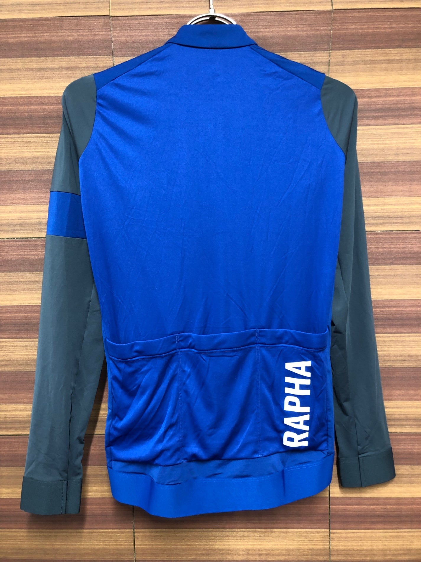 IO478 ラファ Rapha PRO TEAM 長袖 サイクルジャージ 青 S