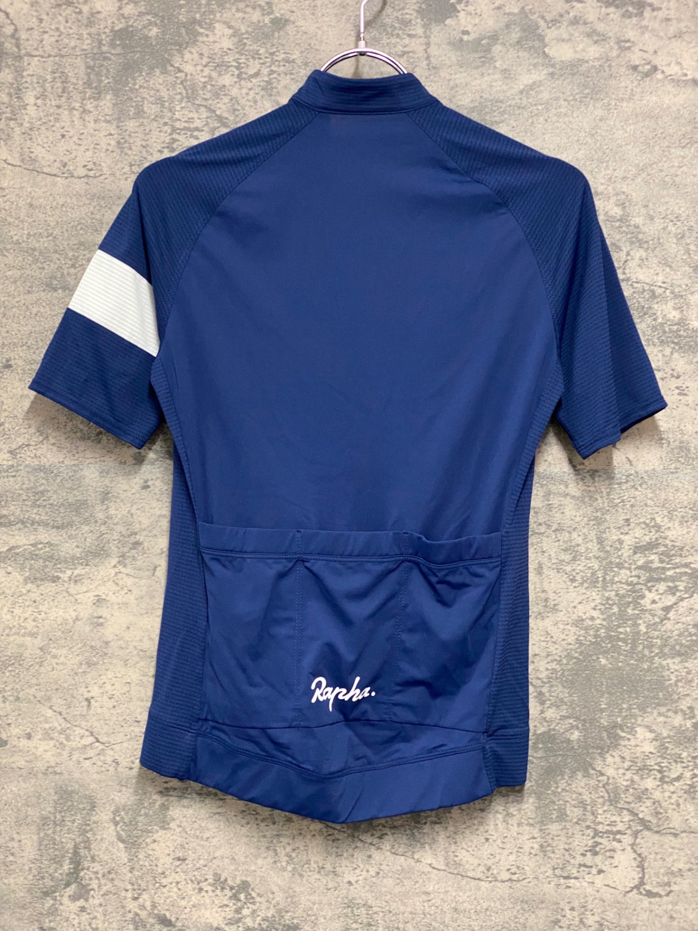 JB071 ラファ Rapha WOMEN'S CORE LIGHTWEIGHT JERSEY 半袖 サイクルジャージ 紺 XS レディース