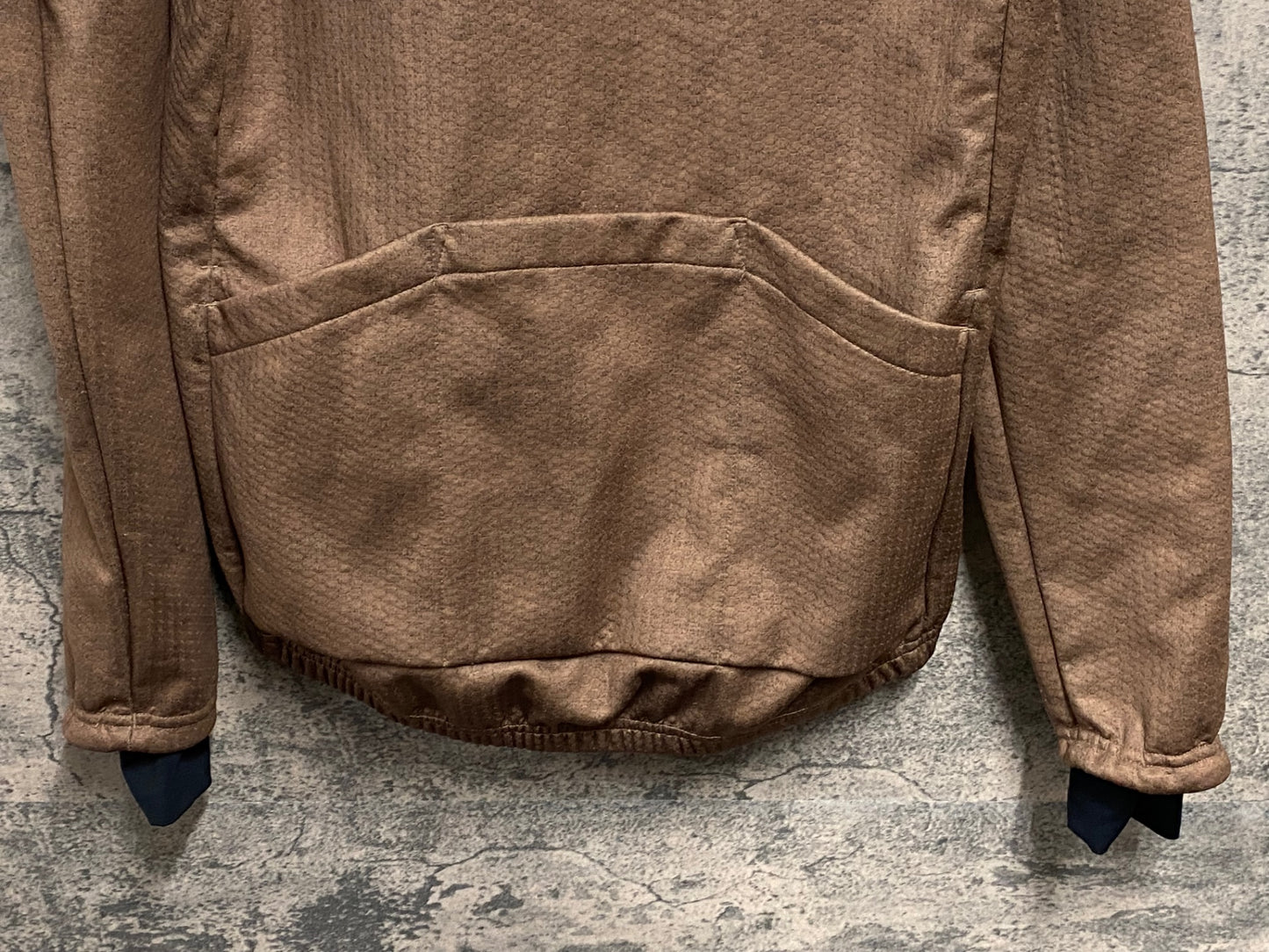 JC240 カペルミュール KAPELMUUR 長袖 サイクルジャケット 茶 M 裏起毛