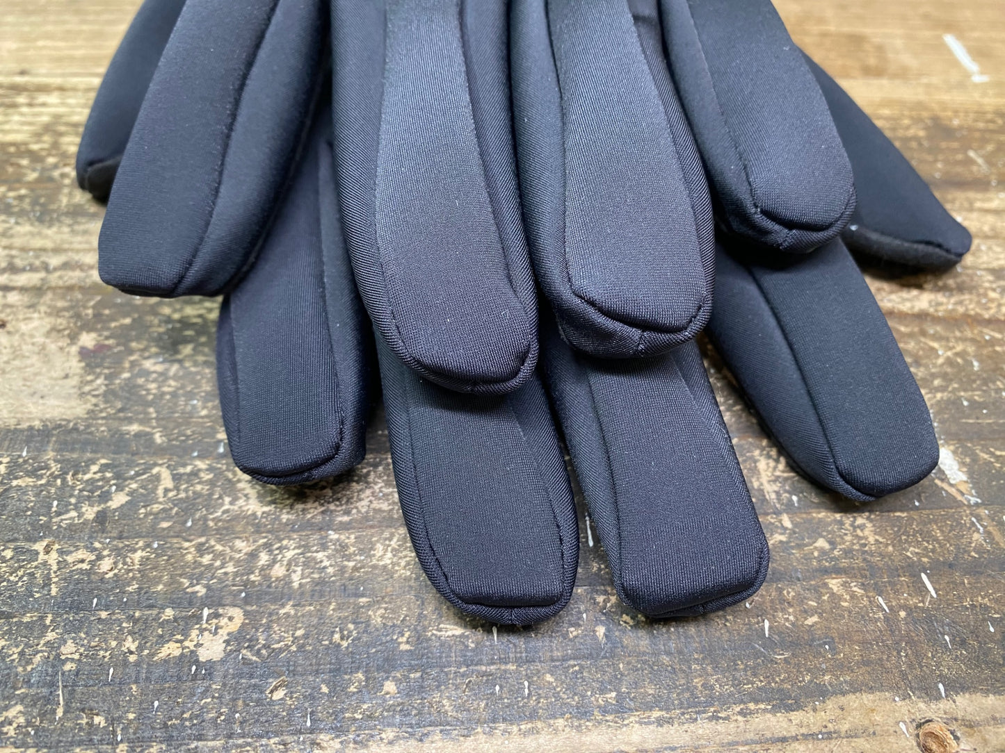 JC057 プロトンドパリ Peloton de Paris Deep Winter Gloves 長指 グローブ 黒 L 裏起毛