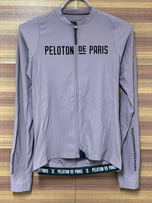 IO501 プロトンド パリ PELOTON DE PARIS SPRINTEUR LONG SLEEVE 長袖 サイクルジャージ 薄紫 S