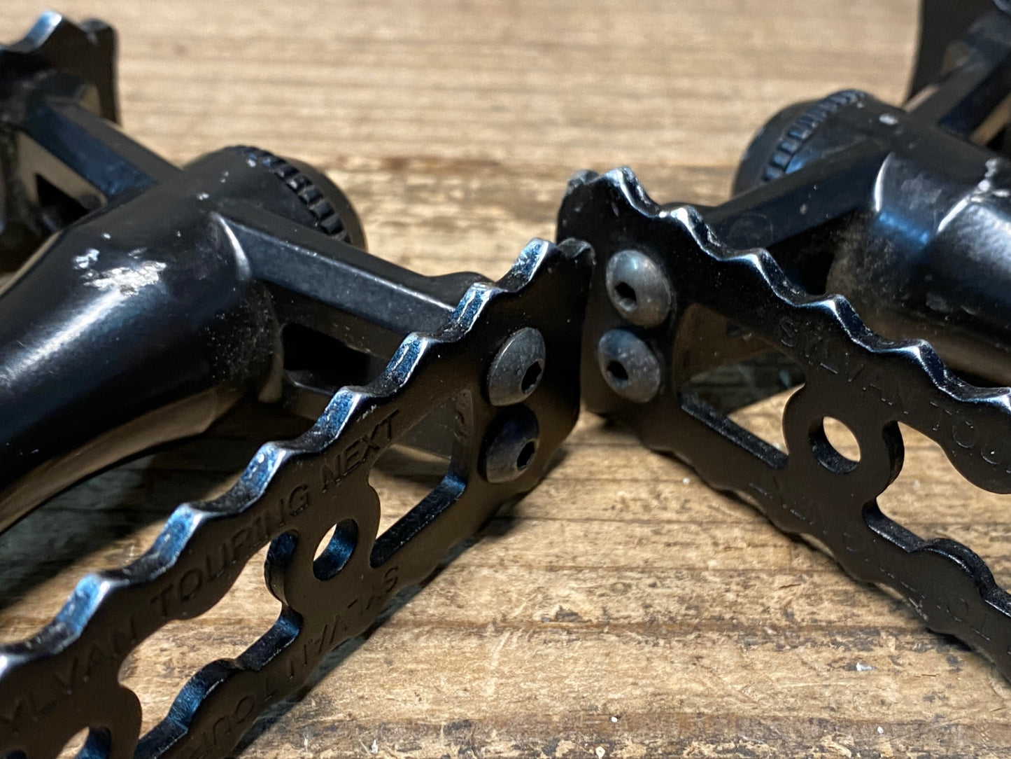 JC260 三ヶ島 MKS シルヴァン ツーリング SILVAN TOURING NEXT ONESIDE Ezy フラットペダル 黒