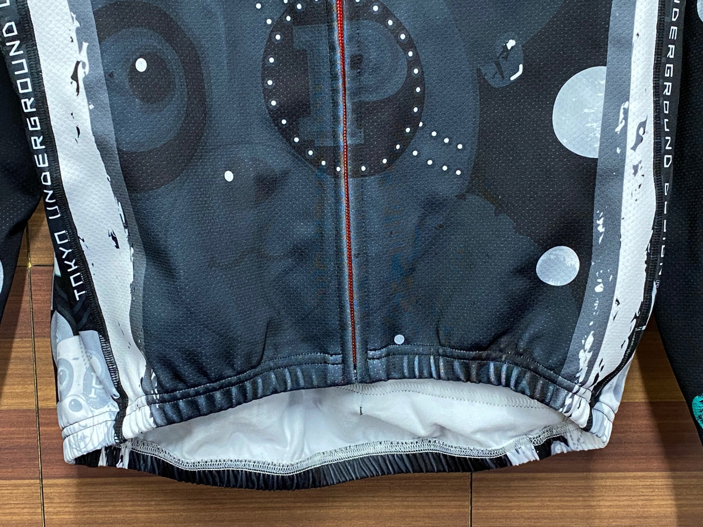 IT130 パンダーニ Pandani 長袖 サイクルジャケット 黒 M 裏起毛