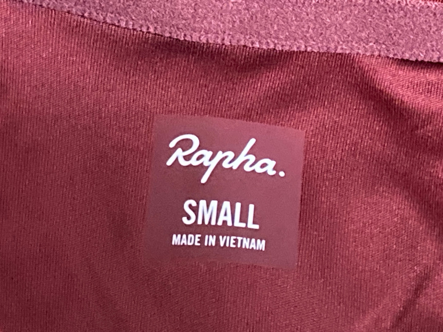 IQ759 ラファ Rapha PRO TEAM LONG SLEEVE TRAINING JERSEY 長袖 サイクルジャージ 赤 S