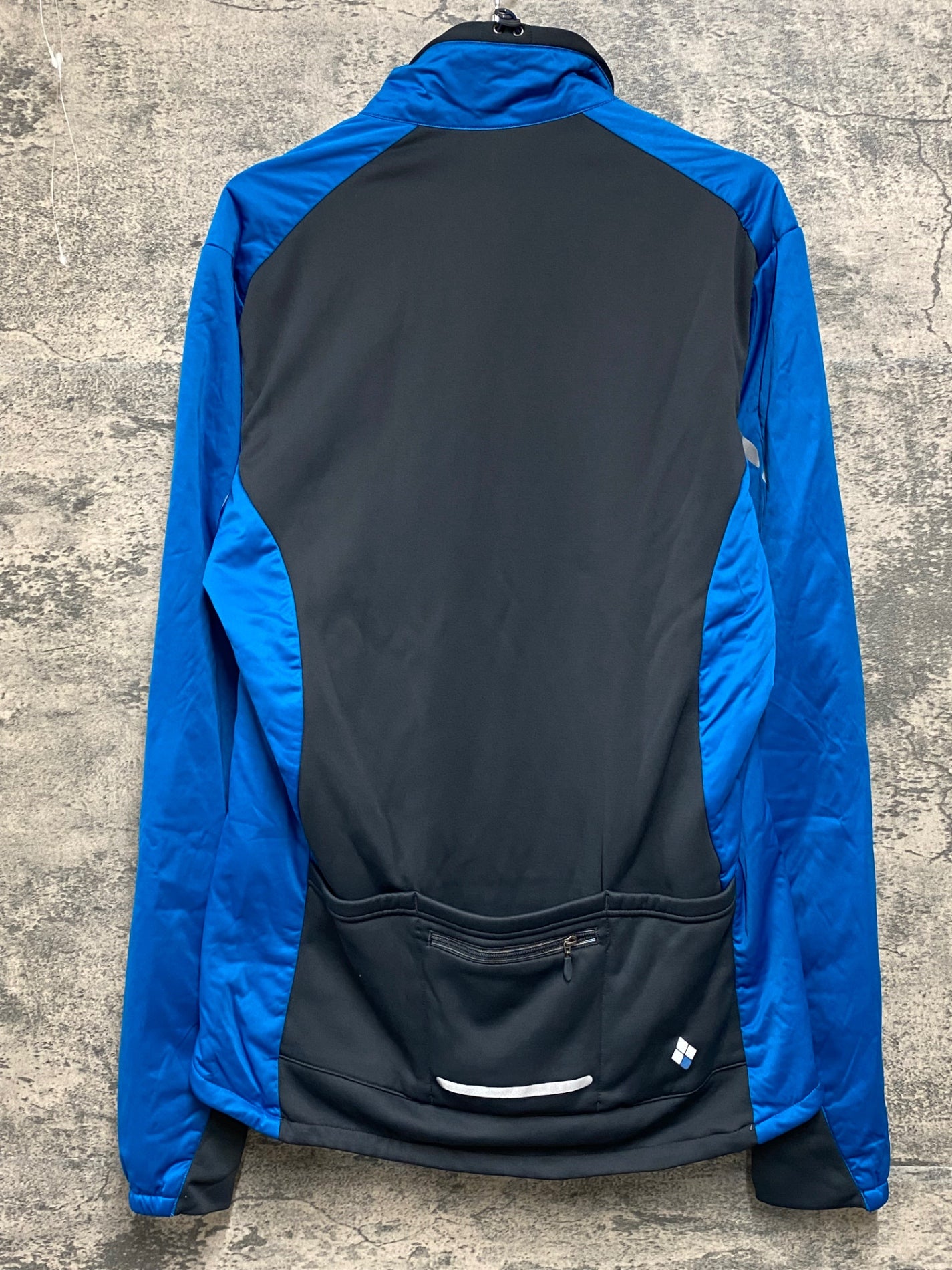 JB487 モンベル mont-bell 長袖 サイクルジャケット 水色 L 裏起毛