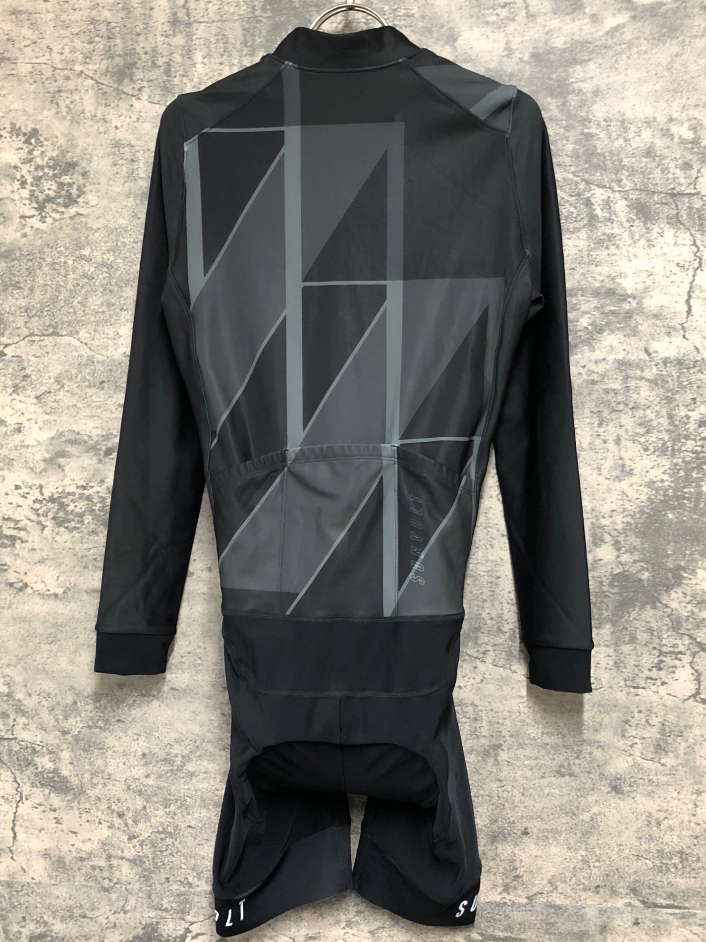 IZ255 サンボルト SUNVOLT 長袖 ワンピース 黒 M