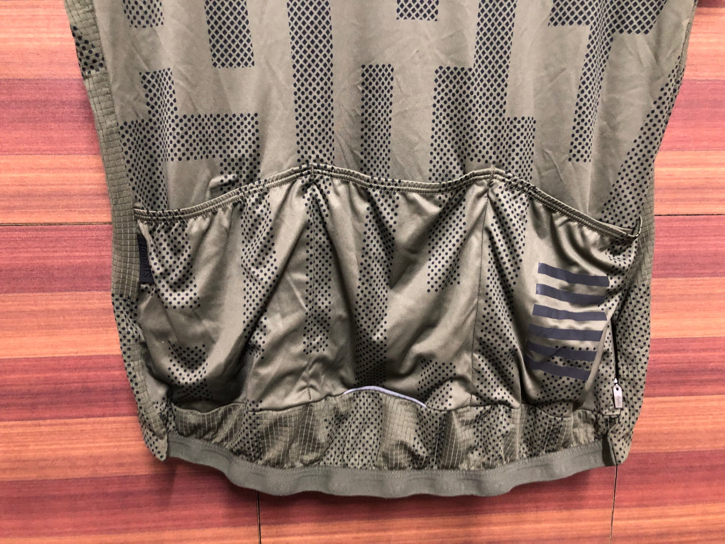 IL528 ラファ Rapha PRO TEAM FLYWEIGHT JERSEY AERO BLOCK カーキ XXL