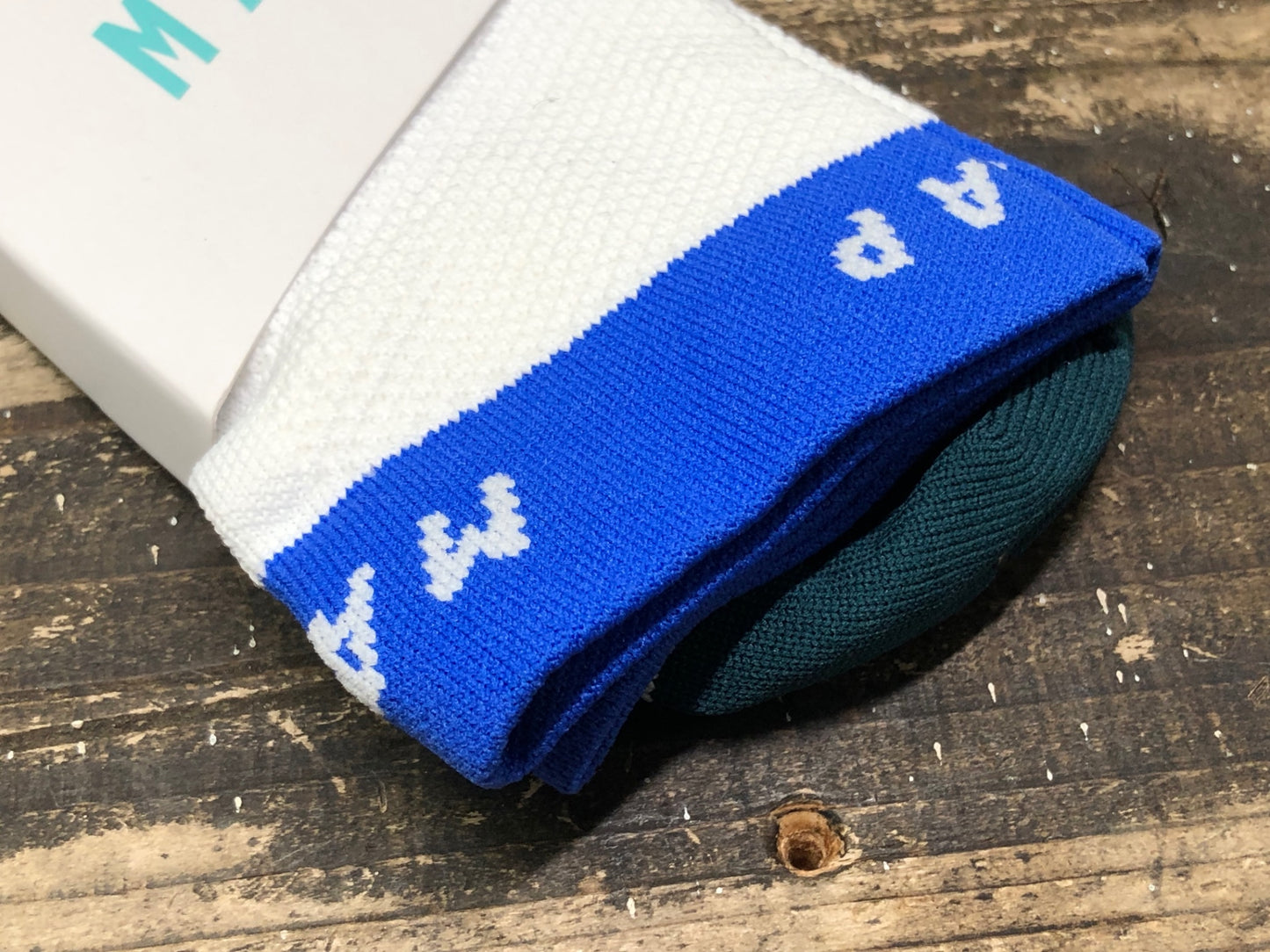 IT827 マープ MAAP Pro AirSock サイクルソックス 白 S-M