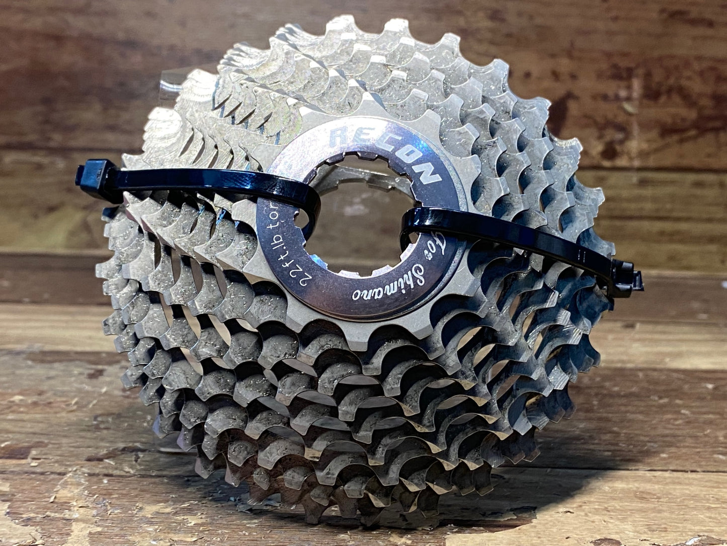 HY054 レーコン RECON 一体型 スプロケット シマノフリー 12-28T シルバー