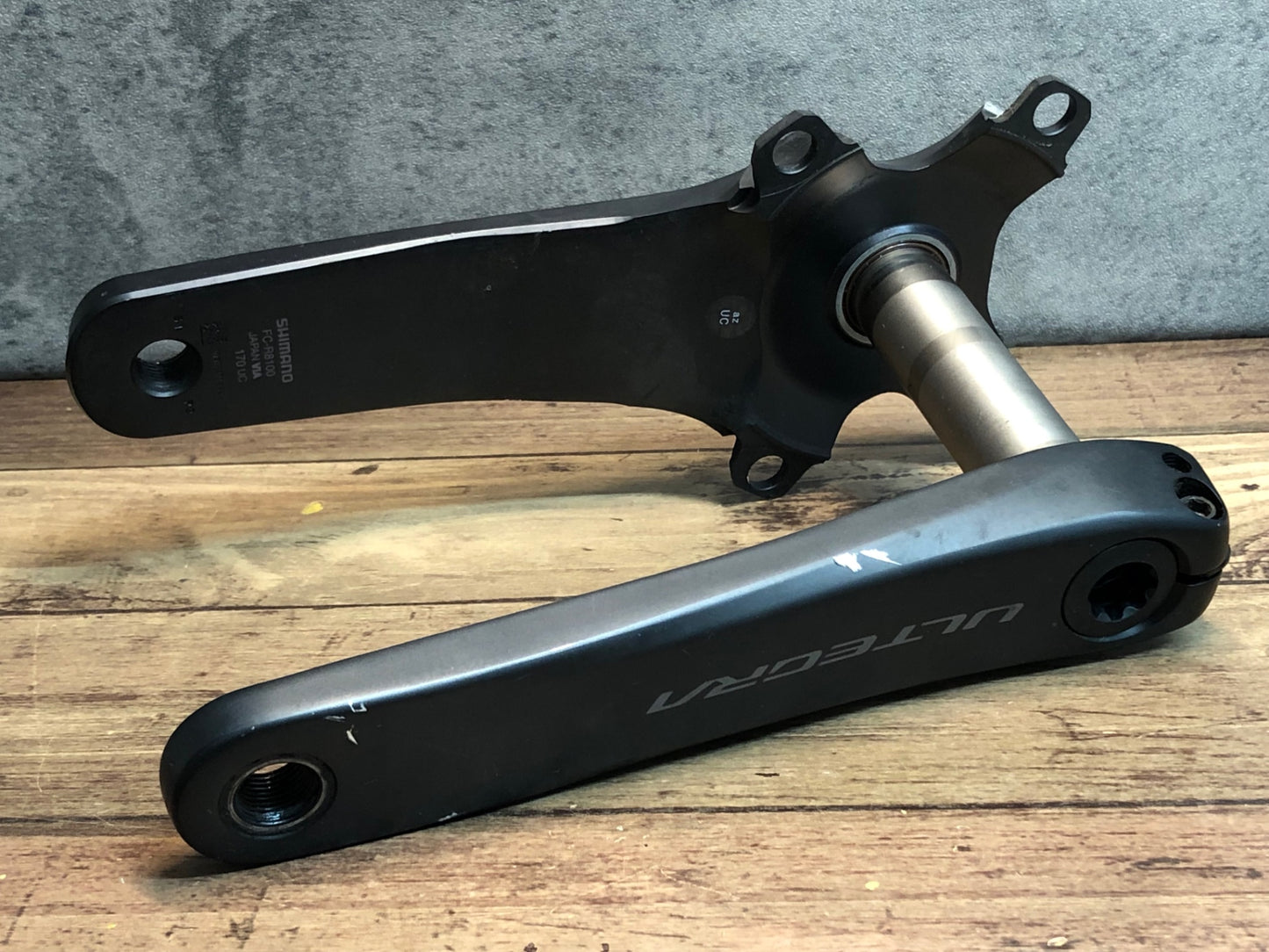 IR657 シマノ SHIMANO アルテグラ ULTEGRA FC-R8100 クランクアーム 黒 170mm