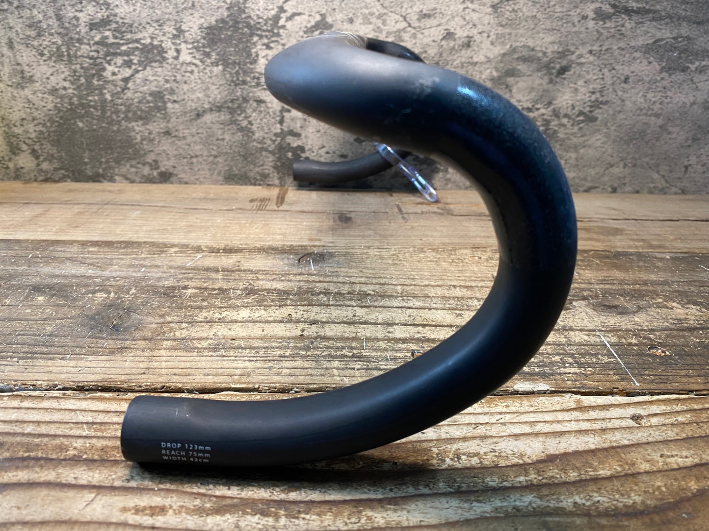 IP176 スペシャライズド SPECIALIZED S-WORKS SHALLOW BEND カーボン ドロップハンドル エンドC-C420mm Φ31.8