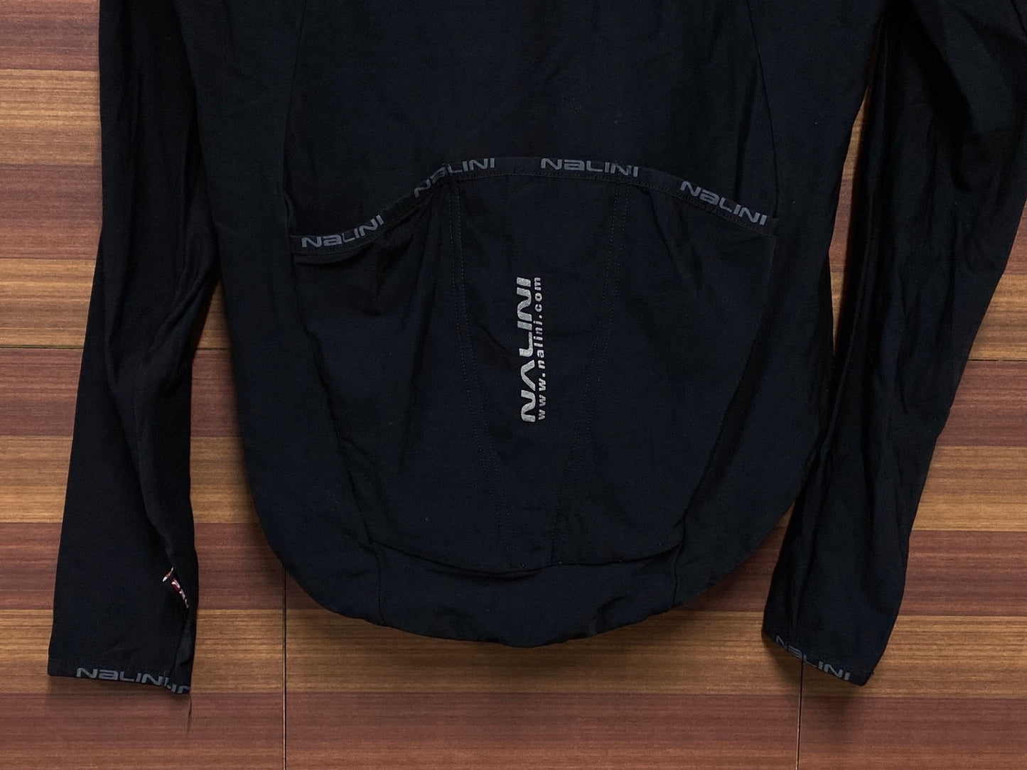 IR859 ナリーニ Nalini 長袖 サイクルジャージ 黒 L ※タグ無し