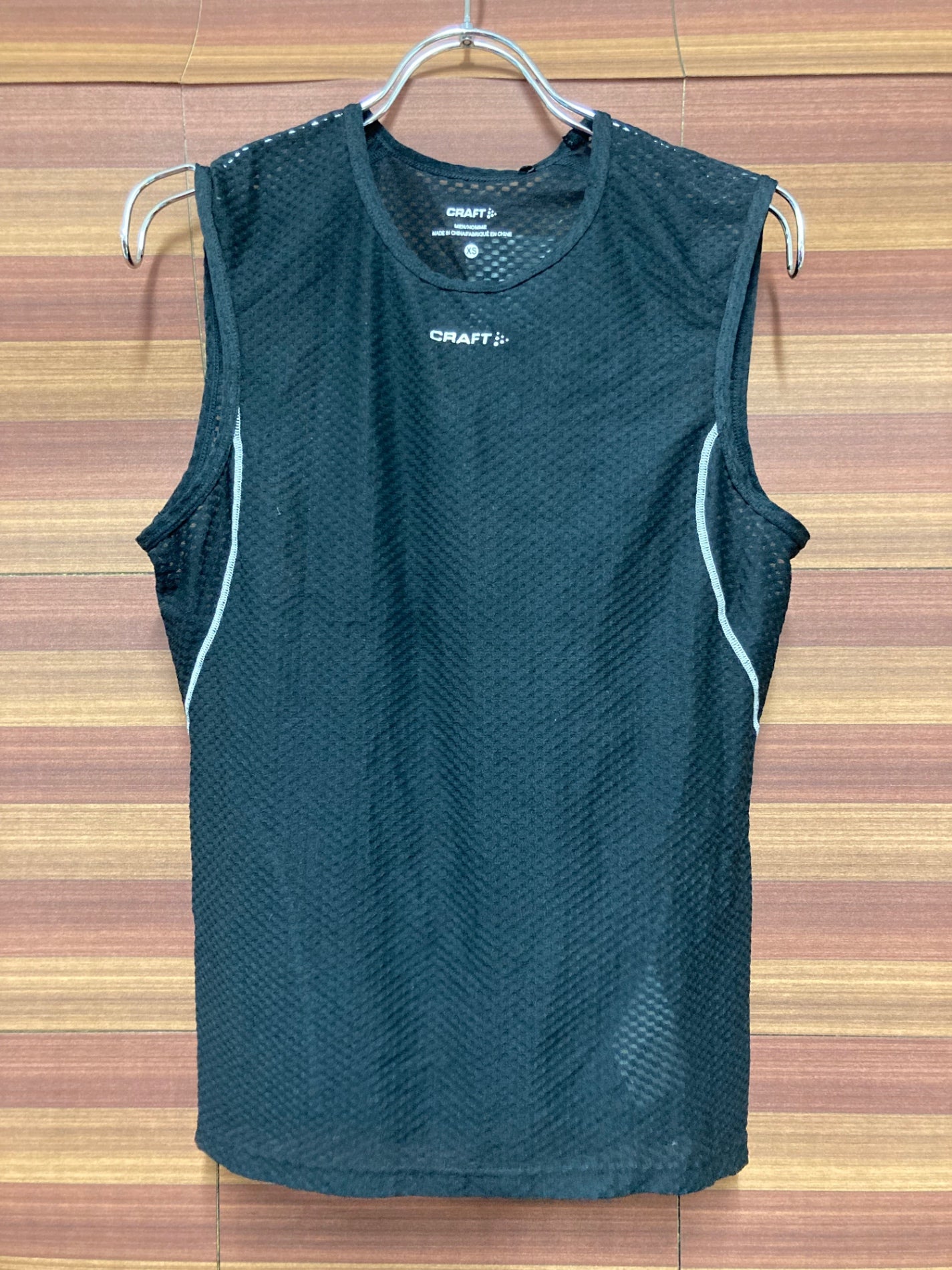 IP122 クラフト CRAFT ノースリーブ べースレイヤー 黒 XS