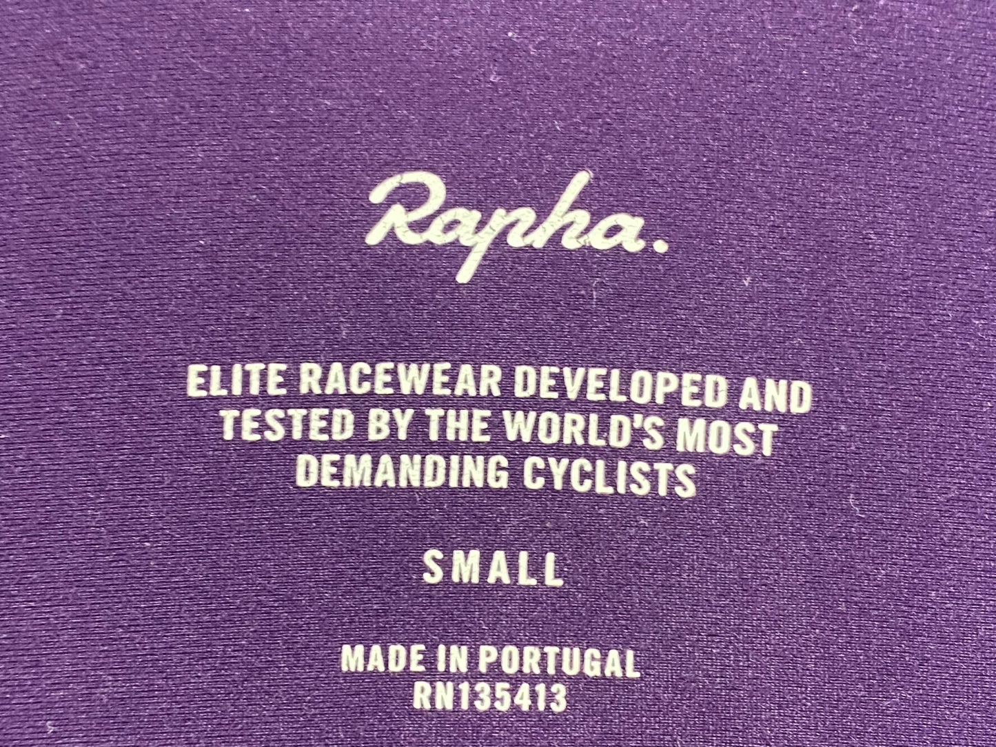 IZ732 ラファ Rapha PRO TEAM LONG SLEEVE JERSEY S 裾ゴム伸び