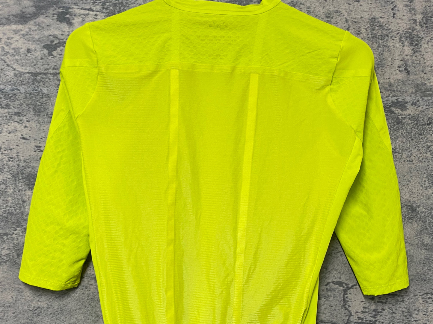 JC598 ラファ Rapha PRO TEAM AERO JERSEY II 半袖 サイクルジャージ 黄色 M