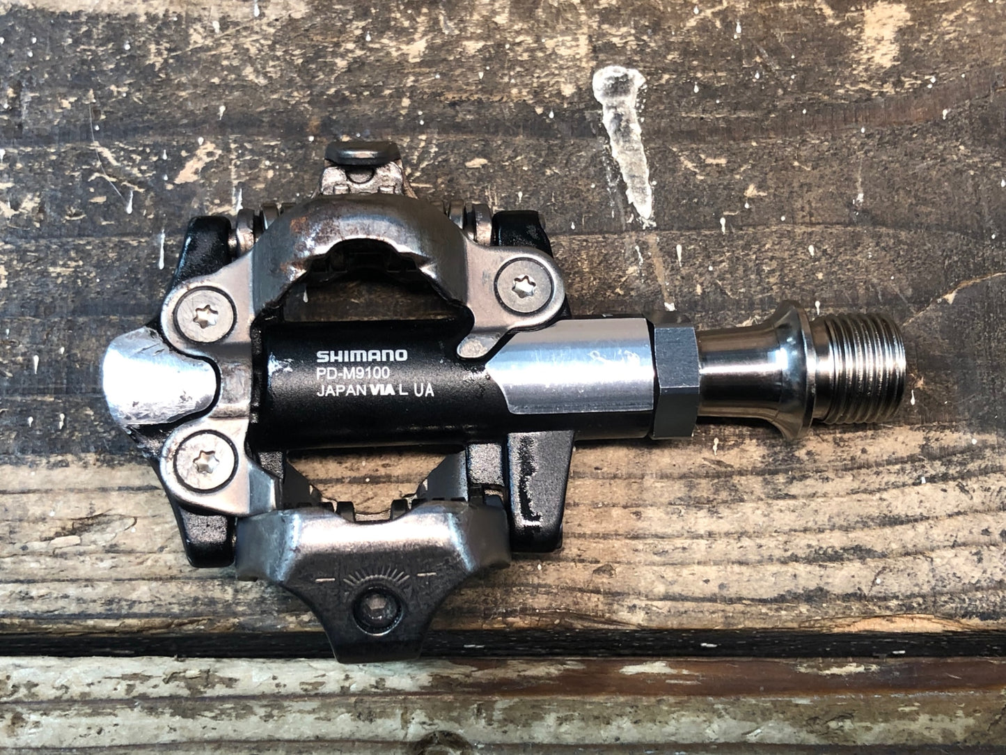 IY290 シマノ SHIMANO XTR PD-M9100 ビンディングペダル SPD