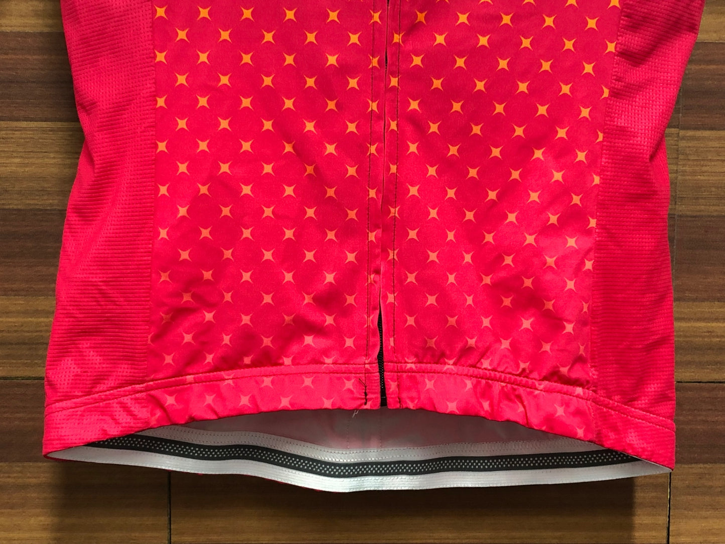 IR906 バイシクルライン BL 半袖 サイクルジャージ ピンク 黒 XS