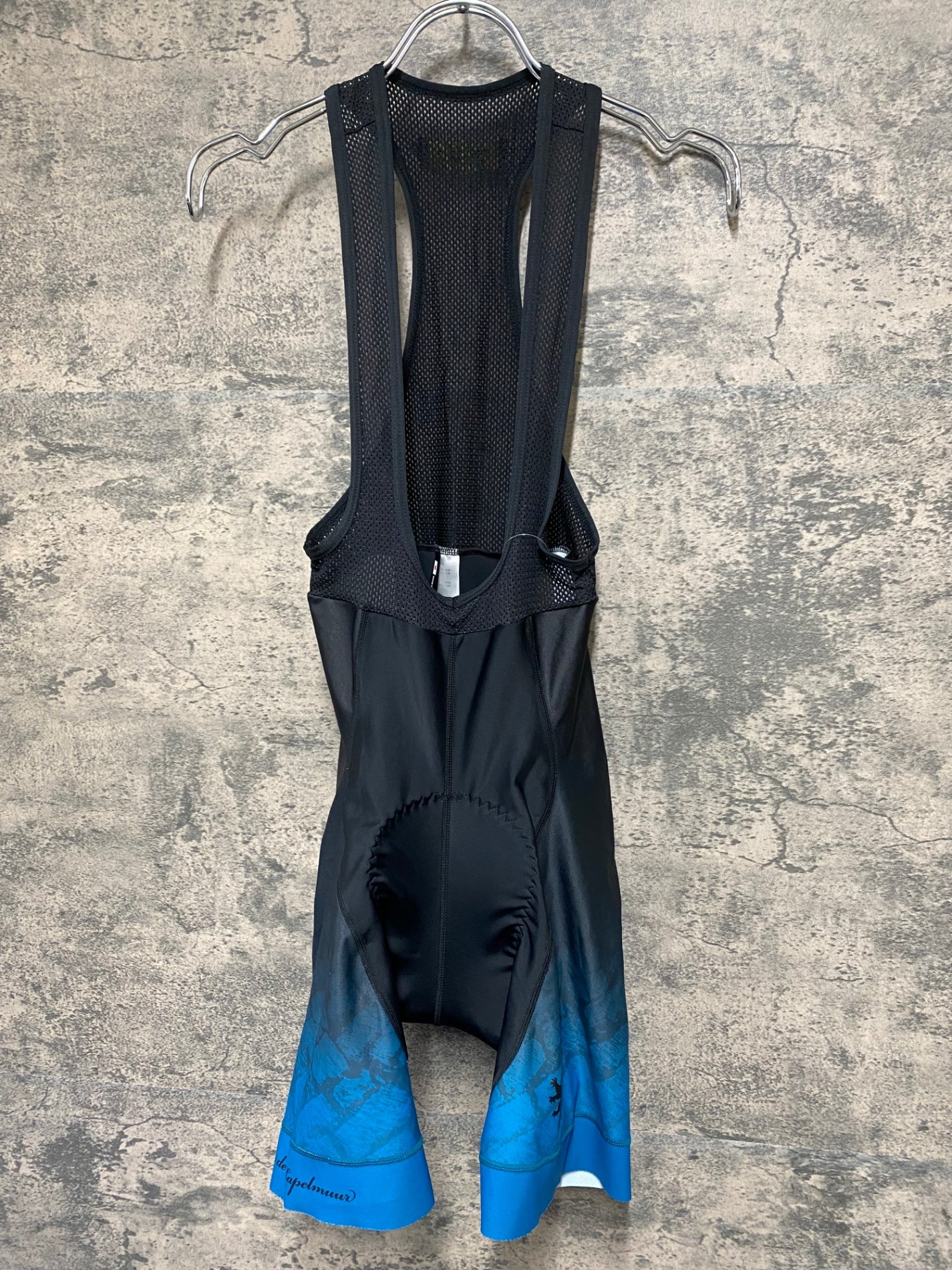 IU113 リオンドカペルミュール Lion de KAPELMUUR ビブショーツ 黒紺 S