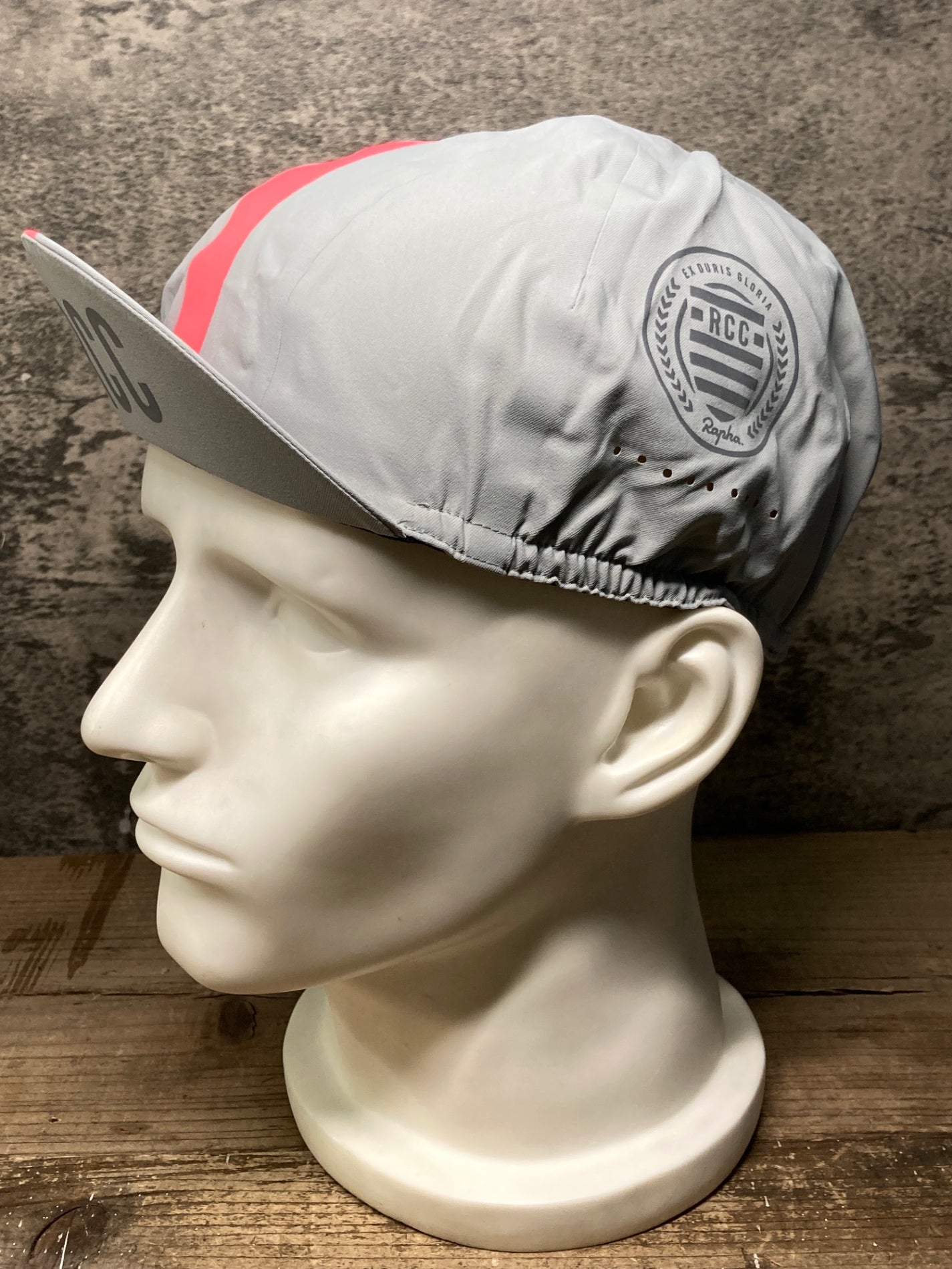 IY523 ラファ Rapha RCC PRO TEAM CAP サイクルキャップ グレー M-L