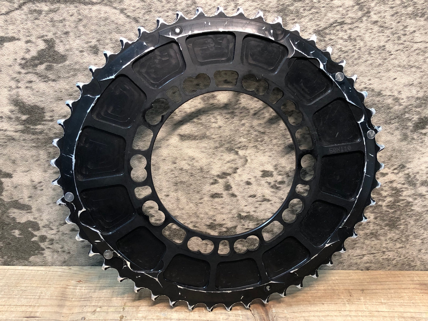 IV264 ローター ROTOR Q-RINGS 50T BCD110mm 5アーム FLAG EDITION JAPAN