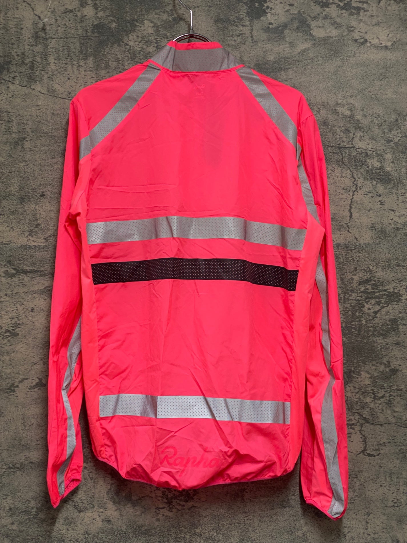 JA547 ラファ Rapha BREVET VISIBILITY WIND JACKET 長袖 サイクルジャケット ピンク S