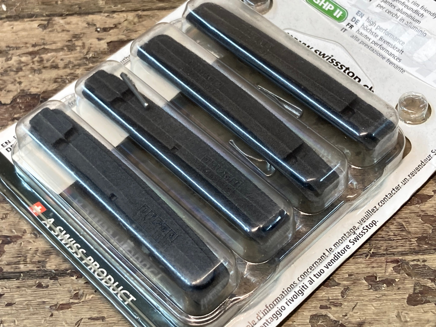 IN070 スイスストップ SWISSSTOP RxPlus ブレーキシュー アルミリム用 未使用品