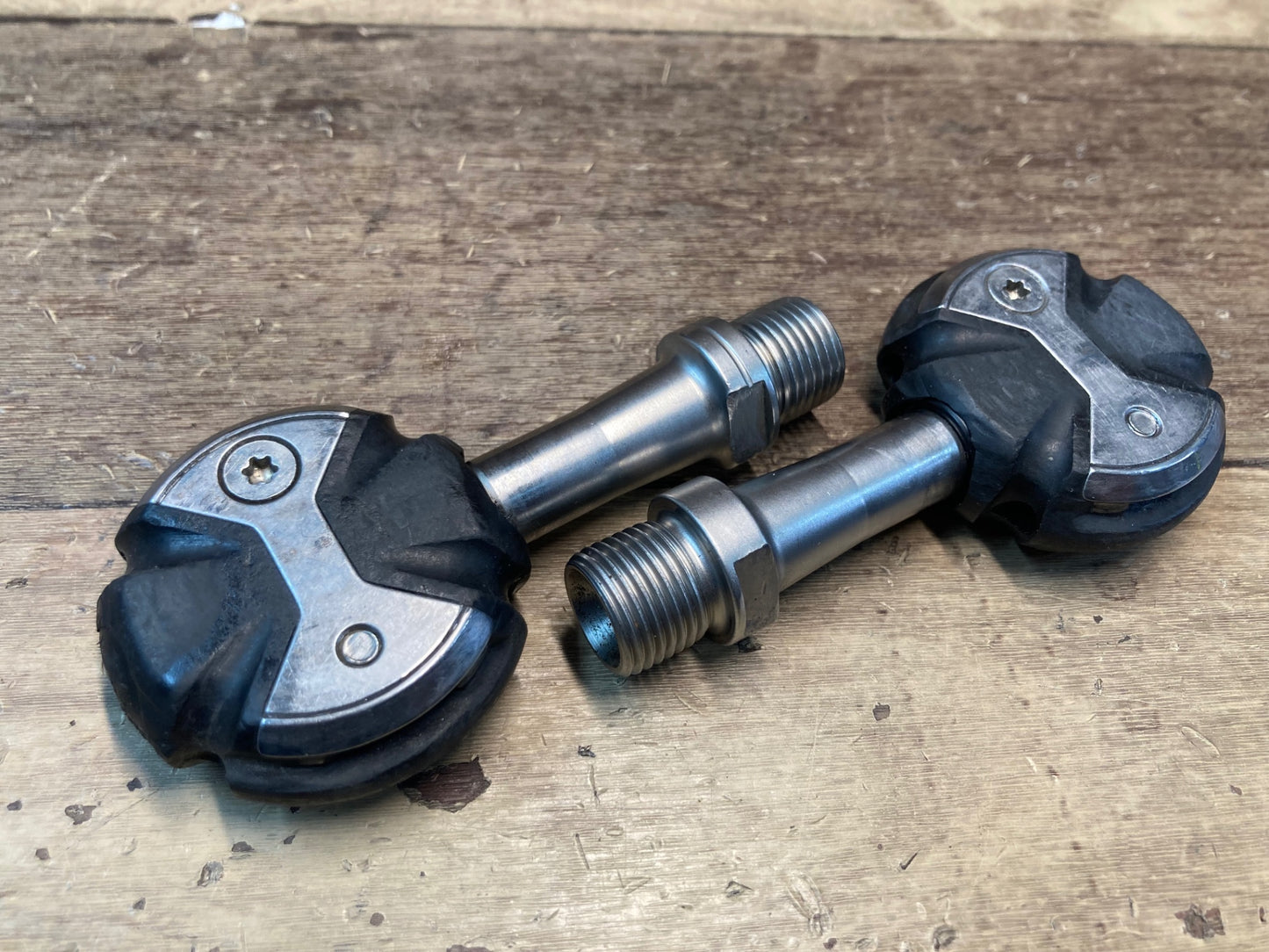 IK141 スピードプレイ SPEEDPLAY ゼロ ZERO ビンディングペダル ステンレスシャフト 黒